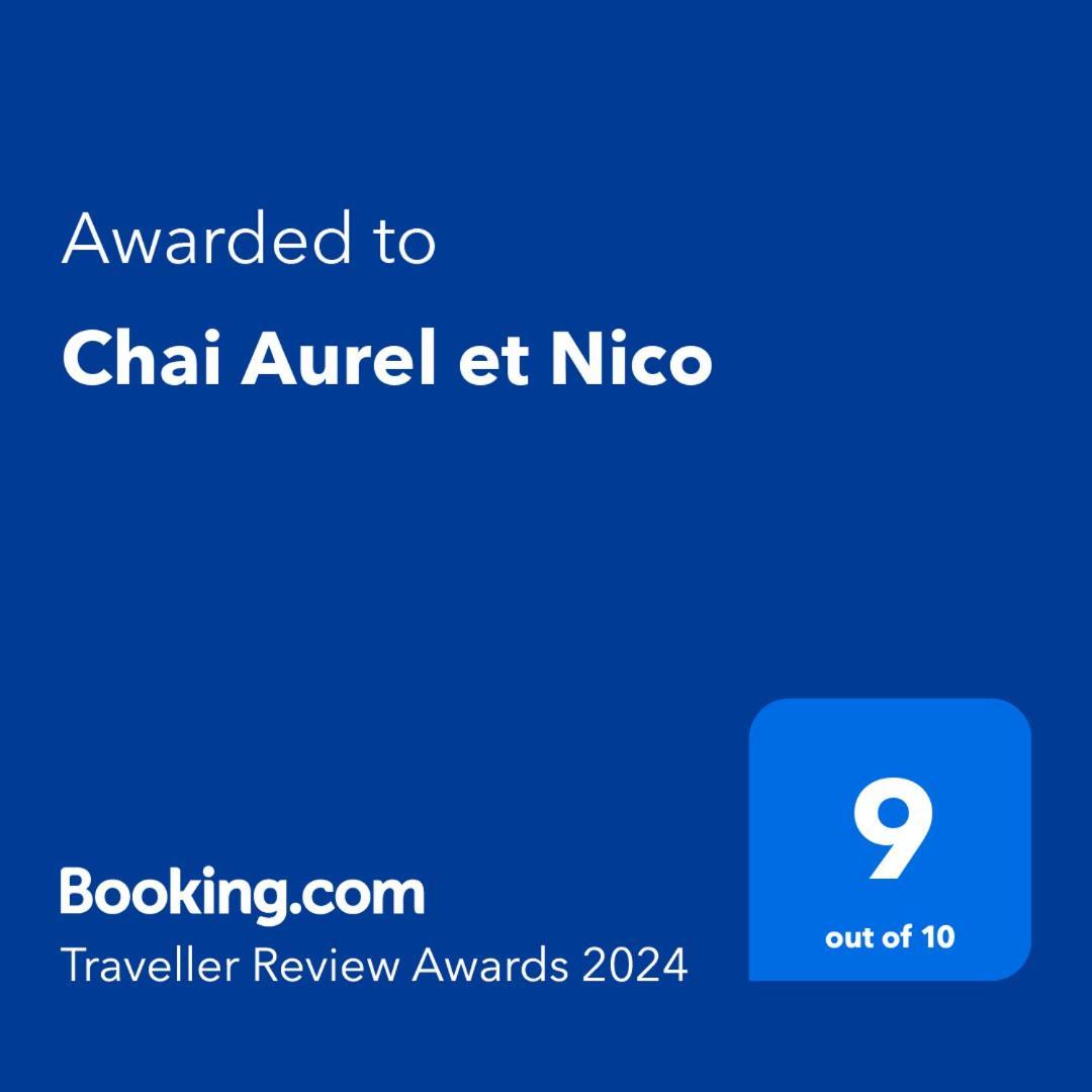 Chai Aurel Et Nico Villa Néac Exterior foto